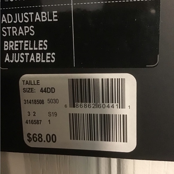 NWT size 44DD black Tankini top - Picture 4 of 4